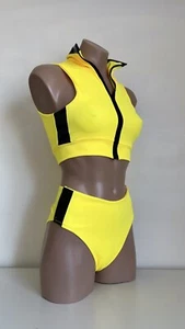 Schminke πͺ Dream kill Bill set pole wear dance zip off vest high leg bottoms - Picture 1 of 9
