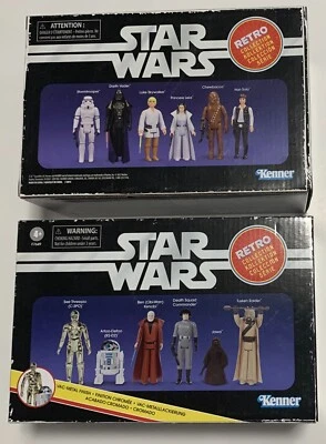 Star Wars Retro Collection 6 Packs - A New Hope Waves 1 & 2, 12 Figures! - Image 1 of 4