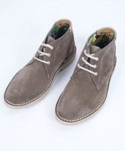 DREIUNDDREISSIG POLNISCHE LEDER TAUPE KONTRASTNÄHTE INNEN GEFÜTTERT BAUMWOLLE - Bild 1 von 6