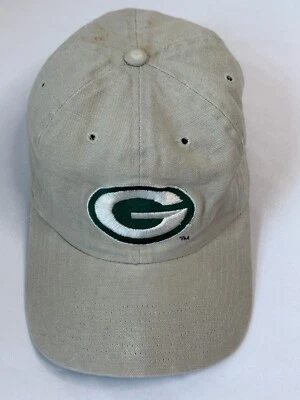 Sombrero Ajustable Vintage Green Bay Packers Bordado Logo Bronceado OSFA Foto 1 de 4