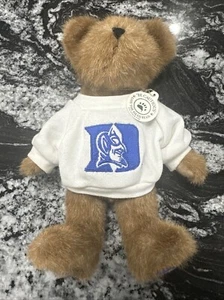 Boyd's University Bears DUKE BLUE DEVILS Jointed Bear Boyds Plush Stuffed Teddy - Picture 1 of 11