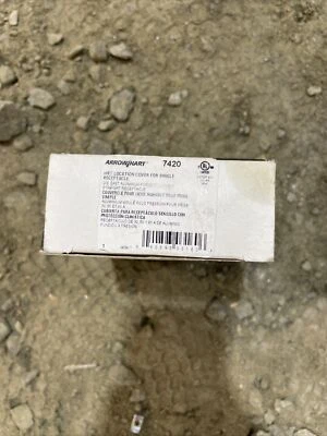 ARROW HART 7420 COVER FOR SINGLE RECEPTABLE - Image 1 of 2