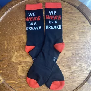 FRIENDS TV-Crew-Socken zum Thema Wir waren in der Pause!!" Sockengrößen 6-12 Unisex - Bild 1 von 8