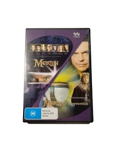 Merlin & Merlin's Apprentice Sam Neill Helena Bonham Carter 2 DVD R4 VGC - Picture 1 of 6