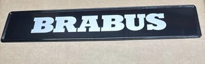 Matrícula Euro Logo Brabus Hecha por Brabus en Alemania Talla 52 X 11 mm (1 pieza) - Imagen 1 de 11