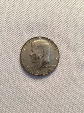 1968 KENNEDY HALF DOLLAR 40% SILVER US COIN-DENVER Cover