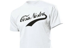 Cool Fun T-Shirt Cosa Nostra T-Shirt Der Pate - Don Corleone GR S-XXL - Picture 1 of 8