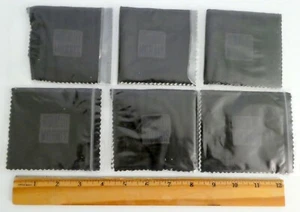 6 ROBERT MORRIS Jewelry Polishing Cloths SILVER GOLD PLATINUM BRASS COPPER - Picture 1 of 3