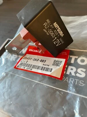 Genuine HONDA OEM Civic CRX Si DX HF 1988-1991 Main EFI Fuel Relay 39400-SH3-003 Foto 1 de 4