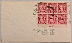 FDC Sc # 683 - Plt # Blk Of 6 - No Cachet - 4/10/1930 j - Picture 1 of 2
