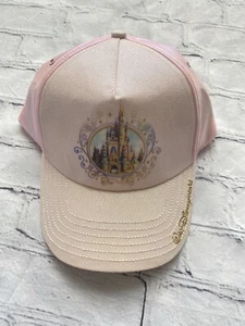 Disney Baseball Cap Cinderella Schloss rosa Mütze irisierend 50th Anniversary Cap - Bild 1 von 5