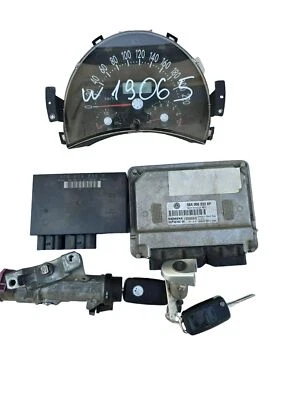 VW New Beetle Cabrio 1Y 1.6 Motorsteuergerät-set 06A906033BP# - Immagine 1 di 4