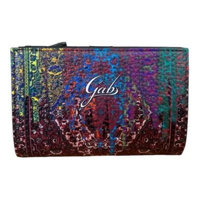 GABS PORTAFOGLI DONNA IN PELLE MEDIO PORTA SPICCI ESTERNO 7 card Stampe GMONEY14 - Immagine 1 di 4