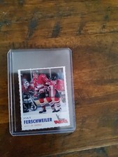 1995-96 Argosy Casino Kansas City Blades IHL Hockey Pat Ferschweiler Card NM/M