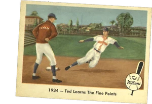 1959 Fleer Ted Williams #4 Ted Learns The Fine Points EX - Picture 1 of 2