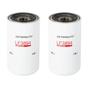 LF3894 Oil Filter For Cummins Filtration Fleetguard & 1986-2002 Dodge 2PCS - Picture 1 of 7