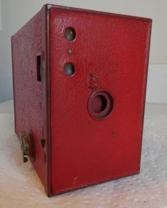 Cámara Kodak Red Box Brownie 2A Modelo C 1924 - Imagen 1 de 9