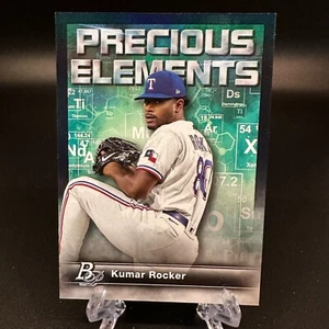 2023 Bowman Platinum Kumar Rocker Precious Elements #PE-3 Texas Rangers - Picture 1 of 2