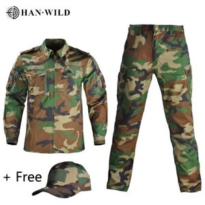 Military Uniform Camouflage Army Combat Shirt Uniforme Militar Tactical Suit CS 