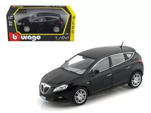 1/24 Bburago Lancia Nuovo Delta HPE Modello Auto Nero Pressofuso Nero 18-21068 - Foto 1 di 3