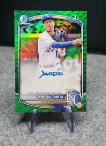 Bowman 2025- Chrome Prospects Darison Garcia Green Reptillian automático/99 #CPA-DG - Imagen 1 de 3