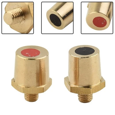 Brass Car Battery Pile Head Reducer Joint Round Column Battery Repair Parts M8 - Image 1 of 4