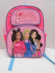 NEW Backpack Barbie and Friends 16" Tech Sleeve School Bookbag - Picture 1 of 13