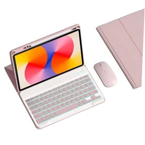Spanish Ñ Keyboard Case for Huawei Matepad SE 11 Inch 2024, Backlit Detachable - Picture 1 of 8