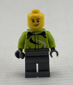 LEGO cty0475 MONSTER TRUCK DRIVER City Town Off Road Minifigure 60055.