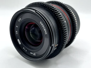 Samyang 21mm T1.3 ED AS VDSLR Cine Lens - Sony E Mount - Picture 1 of 6