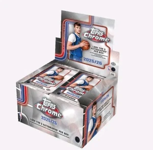 2025-26 Topps Chrome® Basketball - Hobby Jumbo Box CONFIRMED SALE PRE ORDER - Bild 1 von 1