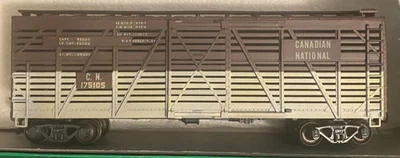 Bowser HO - 40' Stock Car Canadian National 175105 - CL - Image 1 of 2