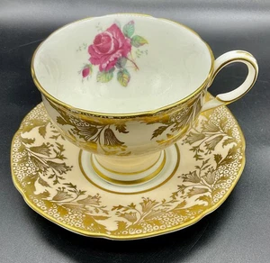 Paragon Teetasse & Untertasse Kohlrose doppelte Garantie A376/5 A  - Bild 1 von 11
