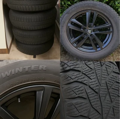 16” SEAT-Alufelgen mit Pirelli Sottozero 3 Seal Inside 205/60 R16 - Bild 1 von 2