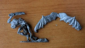 Winged Fire Demon C29 Balrog Balgorg Daemon Monster Citadel Lead Metal Miniature - Picture 1 of 2