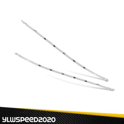 Rear Bumper Trim Chrome Pair Fits 2008-2011 Mercedes Benz C350 w/ Avantgarde Pkg Foto 1 de 4