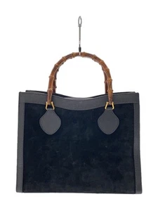 GUCCI Handbag Faux Leather BLK Solid Color - Picture 1 of 8
