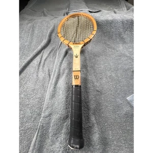 Vintage Wilson Jack Kramer Autograph Tennis Racquet Speed Flex Fibre Face - Picture 1 of 7