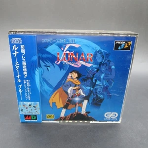 Lunar Eternal Blue Mega Drive CD with Spine Card and Manual Japanese - Picture 1 of 16