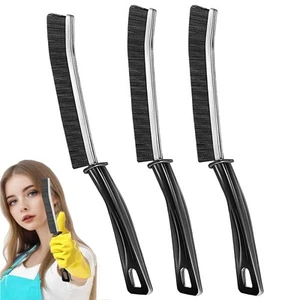 3Pcs Hard-bristled Crevice Cleaning Brush, Multifunctional Thin Gap Scrub Bru... - Picture 1 of 7