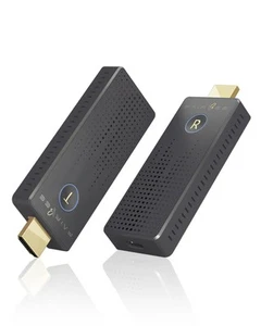 Wireless HDMI Transmitter and Receiver 4K, Plug & Play Portable Wireless HDMI... - Picture 1 of 7