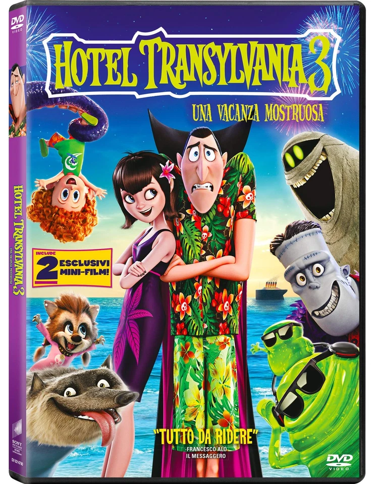 PREORDER 4 December 2018 - Hotel Transylvania 3 - DVD