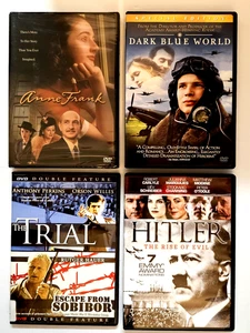 WWII~ Anne Frank~Hitler~Sobibor~DVD Movies Combined Shipping - Picture 1 of 12
