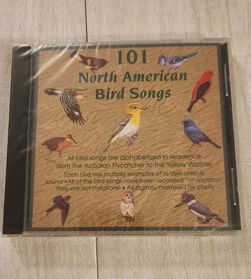 New Sealed 101 North American Bird Songs CD Fast Shipping - Image 1 of 3