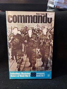 COMMANDO by Peter Young Ballantine  Paperback PB WWII #7 - Bild 1 von 2