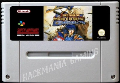 FIRE EMBLEM : Genealogy Of The Holy War  Englisch UK Pal SNES Super Nintendo - Bild 1 von 3