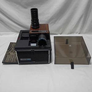 Bell & Howell 35mm Slide Cube System II Slide Projector Model RF60 + 16 Cubes - Picture 1 of 24