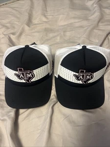 Texas A&M Foam Adidas Trucker Hat NWT Lot Of 2 - Picture 1 of 5