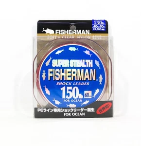 Fisherman Super Stealth Nylon Shock Leader 150 lb x 60 meter (0160) - Picture 1 of 6