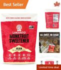 Organic Golden Monkfruit Sweetener - Premium Healthy Natural - 1 lb. (454g)